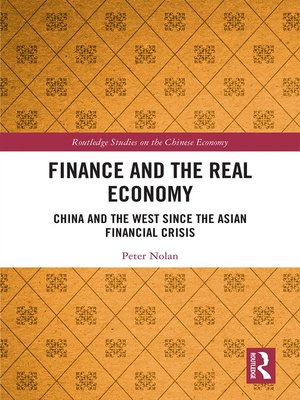 cover image of Finance and the Real Economy